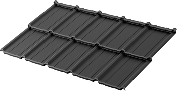 Blachodachówka modułowa Como D-Matt czarna