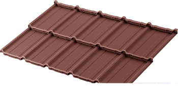 Blachodachówka modułowa Como D-Matt Brąz