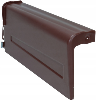 Wiatrownica modułowa Venecja X-MATT brązowa LEWA