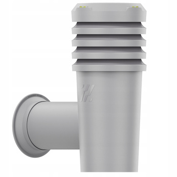 Kominek wywietrzak boczny SideVent fi110 RAL 7036