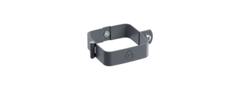 Obejma rury spustowej Flamingo iQ - z płaskownika / antracyt 7016