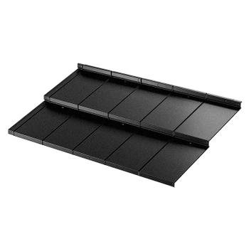 Blachodachówka modułowa Garda D-Matt czarny RAL9005