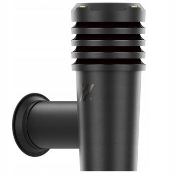 Kominek wywietrzak boczny SideVent fi110 RAL 9005